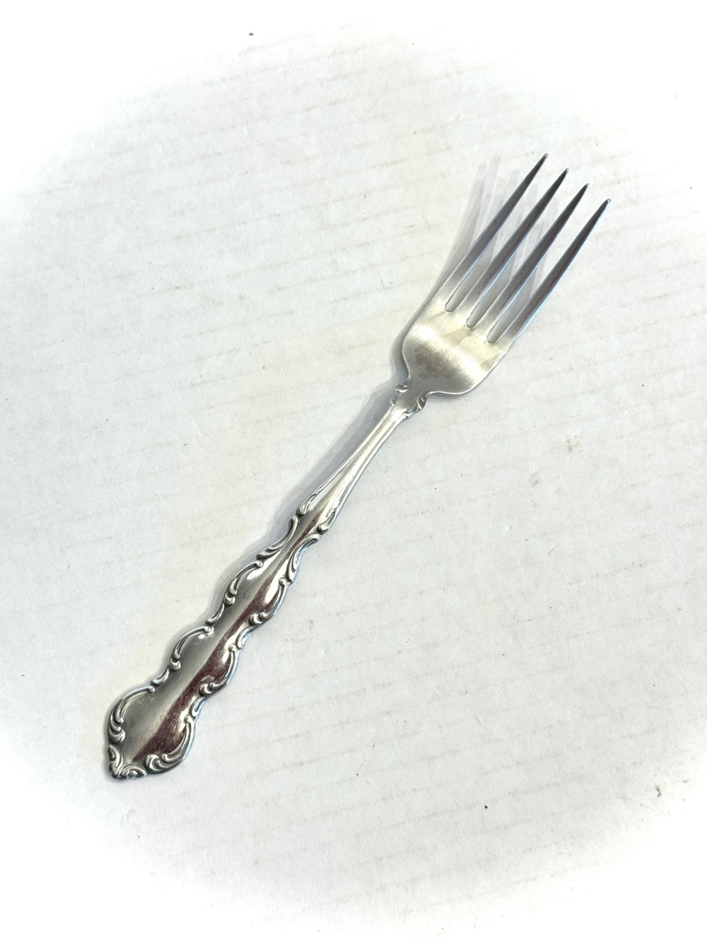 Oneida Deluxe Stainless Mozart 1 Dinner Fork 7 1/4" Flatware Utensil Silverware